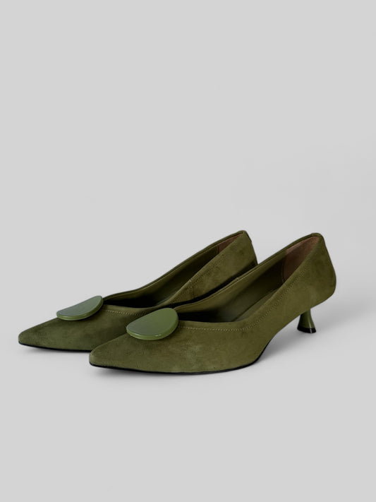 Bony Suede Pump